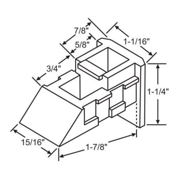 Image for Balance Top Sash Guide Box Of 50 from HD Supply