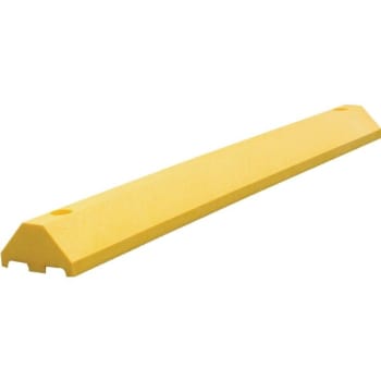 Image for 3 X 6 X 48 Yellow Ultra Plastic Parking Block Stop from HD Supply