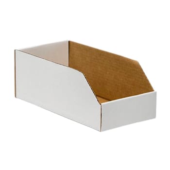 Image for 6 X 12" White Cardboard Bin Box 25 Per Package from HD Supply