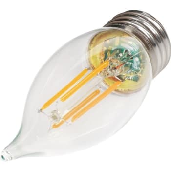 Feit 3.3W Flame Tip LED Medium Decorative Bulb (2-Pack)