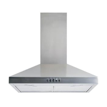 Winflo 30 in Convertible Stainless Steel Wall Mount Range Hood w/ Filters