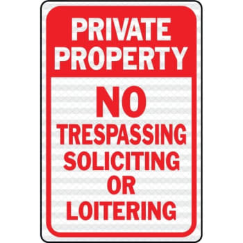 Image for HY-KO "PRIVATE PROPERTY" Sign, 12 x 18" Reflective Heavy Duty Aluminum from HD Supply
