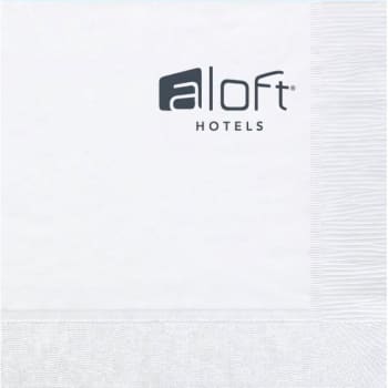 Image for Hoffmaster Aloft® 1 Ply, 1/4 Fold, 10x10 White Beverage Napkin, Case Of 5000 from HD Supply