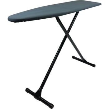 Image for Homz Deluxe Wardroboard 48" X 14 Ironing Board (Charcoal) (4-Case) from HD Supply