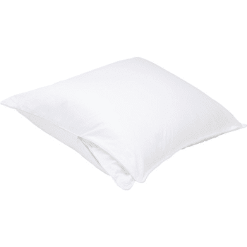 Image for Down Lite Pillow Protector, End Zip, 200TC 100% Cotton King, Case Of 12 from HD Supply