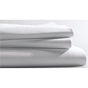 Standard Textile 96X108 King T200 Flat Sheet White, Case Of 24