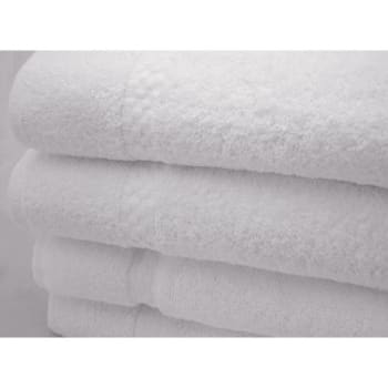 Image for Standard Textile Aloft® Bath Towel,2cam Border Rows,centium Core, White,usa,case Of 36 from HD Supply