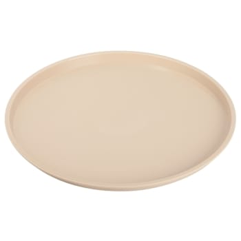 Image for Wescon Lancaster 12" Round Plastic Beige Tray , Case Of 36 from HD Supply