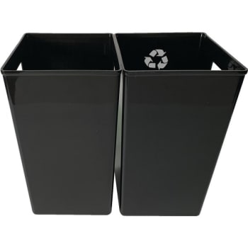 Image for Erwyn Wastebasket Liner Set Black/black, Case Of 6 from HD Supply