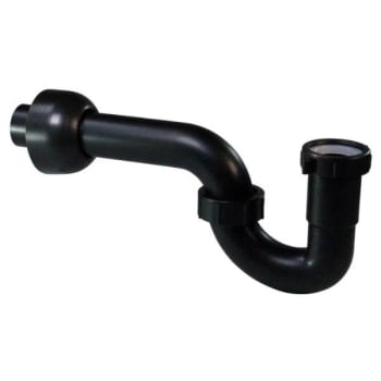 Image for Westbrass 1-1/2 X 1-1/2 Or 1-1/4 Decorative Styrene P-Trap Oil Rubbed Bronze from HD Supply