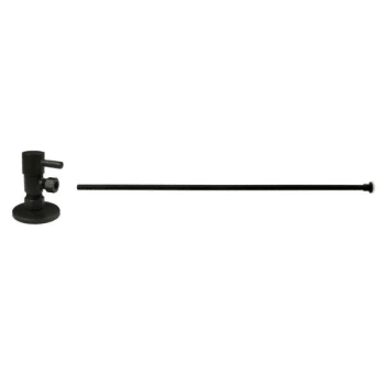 Image for Westbrass D105qrt-12 Brass Toilet Kit 1/4-Turn Round Angle Oil Rubbed Bronze from HD Supply