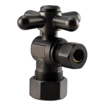 Image for Westbrass Angle Stop, 5/8 In. Od X 3/8 In. Od - 1/4-Turn Cross Handle from HD Supply