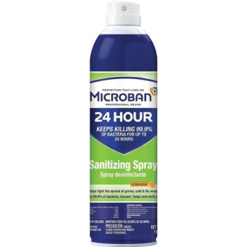 Image for P&G 15 Oz Microban 24 Hour Disinfectant Aerosol Sanitizing Spray Case Of 6 from HD Supply