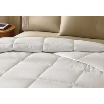 Pillow Factory® Duvet Insert Queen 90x94 Medium Weight White 233 Thread Count 52oz Poly Fill, Case Of 2