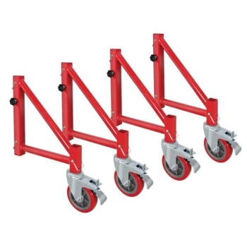 Image for Metaltech Outriggers With Casters Package Of 4 from HD Supply