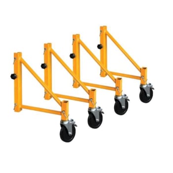 Image for Metaltech 14 Inch Scaffold Outriggers With Casters  Package Of 4 from HD Supply