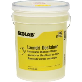 Ecolab® Laundri Destainer, 5 Gallon