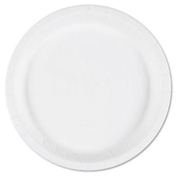 Image for Skilcraft Paper Plates, 9 Dia, 0.75 Deep, White, Box Of 1,000 from HD Supply