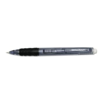 Image for Skilcraft Side-Action Mech Pencil, 0.5 Mm, Hb #2.5, Black, Blue Barrel, Pack Of 6 from HD Supply