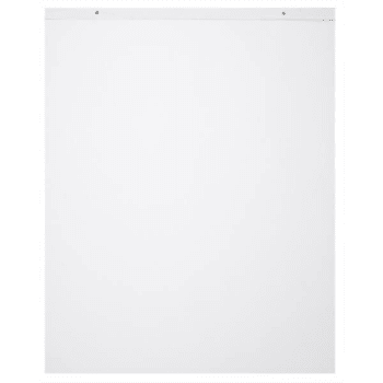 Image for Skilcraft 27 X 34 In. Blank Easel Pad (White) (50-Sheets) from HD Supply