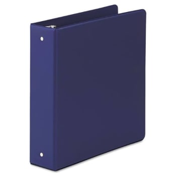 Image for Skilcraft Round Ring Binder, 3 Rings, 2 Capacity, 11 X 8.5, Dark Blue from HD Supply