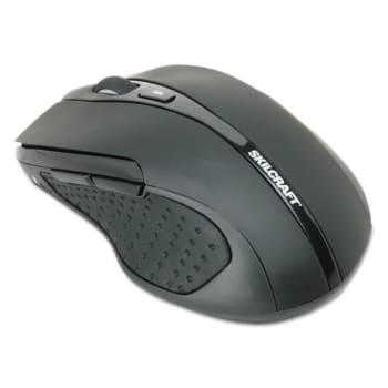 Image for Skilcraft Optical Wireless Mouse, 26 Ft Wireless Range, Right Hand Use, Black from HD Supply