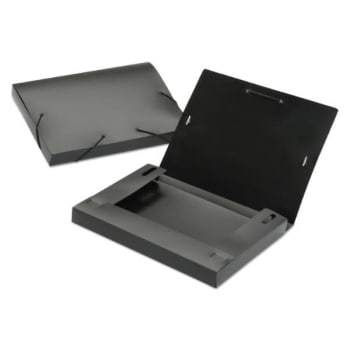Image for SKILCRAFT Expanding File Folders & Storage Boxes, 1 Section, Letter, Black from HD Supply