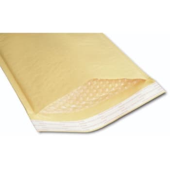 Image for Skilcraft Sealed Air Jiffylite Cushioned Mailer, Bubble, Golden, Package Of 100 from HD Supply