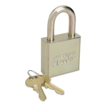 Skilcraft Padlock Without Chain, 1-1/8 Shackle Height, Keyed Different