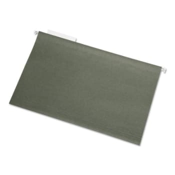 SKILCRAFT Hanging File Folder, Legal Size, 1/3-Cut Tab (Green) (25-Pack)