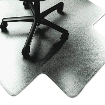 Image for Skilcraft Pvc Chair Mats, Low To Medium Pile Carpet, 53 X 45, Clear from HD Supply