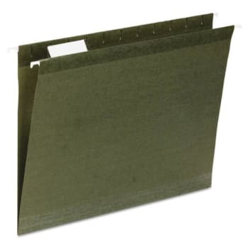 Image for Skilcraft Hanging File Folder, Letter Size, 1/3-Cut Tab, Green, Pack Of 25 from HD Supply
