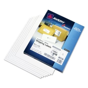 Skilcraft 8.5 X 11 In Laser Labels (White) (100-Pack)