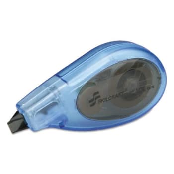 Image for Skilcraft Correction Tape,nonrefillable, Adj Tip,translucent Black from HD Supply