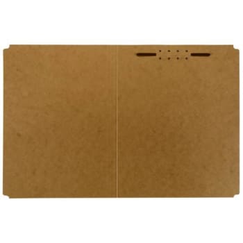 SKILCRAFT Paperboard File Folders, Straight Tab, Letter Size, Kraft, Box Of 100