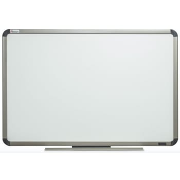 Image for Skilcraft Quartet Total Erase White Board, 72 X 48, Silver from HD Supply