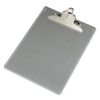 Image for Skilcraft Aluminum Clipboard, 5 1/2 Metal Clip, 9 X 12 from HD Supply