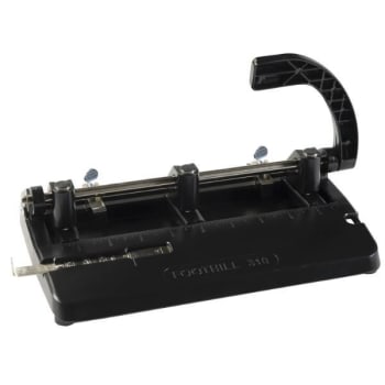Image for Skilcraft Heavy-Duty 3-Hole Punch (Black) from HD Supply