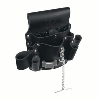 Image for Klein Tools® 8-Pocket Black Tool Pouch from HD Supply