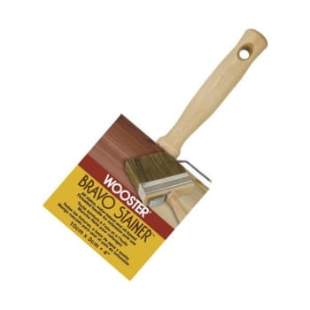 Image for Wooster F5119 4" Bravo Stainer Bristle Polyester Stain Brush from HD Supply