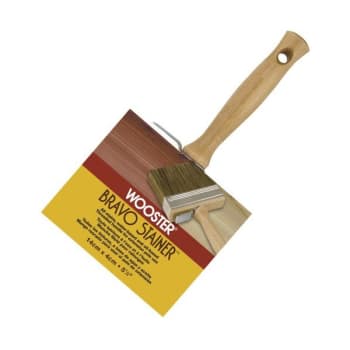 Image for Wooster F5119 5-1/2" Bravo Stainer Bristle Polyester Stain Brush from HD Supply