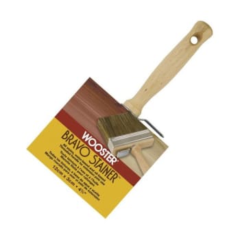 Image for Wooster F5119 4-3/4" Bravo Stainer Bristle Polyester Stain Brush from HD Supply