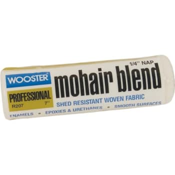 Image for Wooster R207 7" Mohair Blend 1/4" Nap Roller Cover from HD Supply