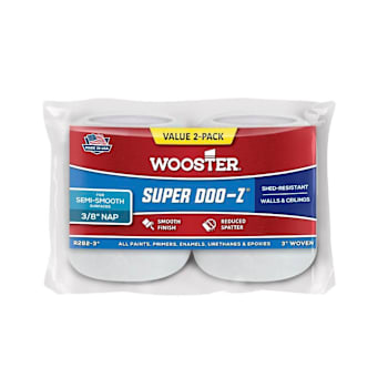 Image for Wooster R282 3" Replacement Roller Cover For R105, Package Of 2 from HD Supply