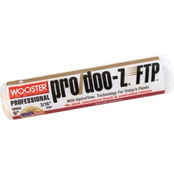 Wooster RR665 9" Pro/Doo-Z FTP 3/16" Nap Roller Cover