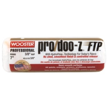 Image for Wooster Rr666 7" Pro/doo-Z Ftp 3/8" Nap Roller Cover from HD Supply