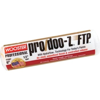 Image for Wooster Rr667 9" Pro/doo-Z Ftp 1/2" Nap Roller Cover from HD Supply