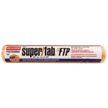 Image for Wooster Rr923 14" Super/fab Ftp 3/8" Nap Roller Cover from HD Supply