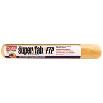 Image for Wooster Rr924 18" Super/fab Ftp 1/2" Nap Roller Cover from HD Supply