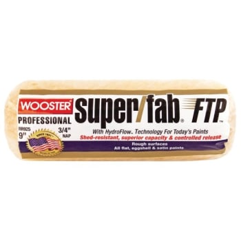Image for Wooster RR925 9" Super/Fab FTP 3/4" Nap Roller Cover from HD Supply